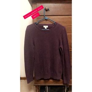 Purple sweater